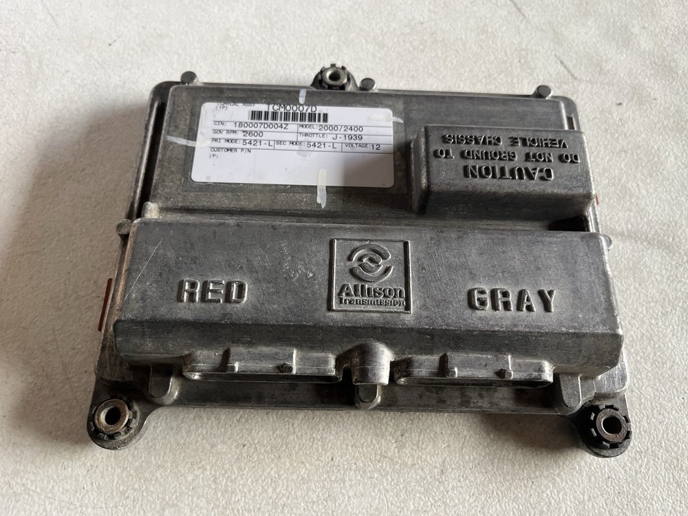 2001 Allison Transmission Control Module ECU TCM 29537441