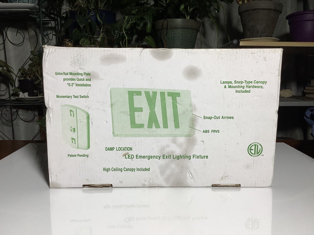 eTopLighting AGG2538 LED Emergency Exit Lighting Fixture