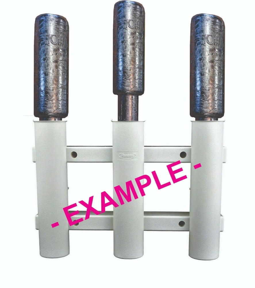 8 lb Cod Sinker / Deep Drop Weight Mold - FITS ROD HOLDERS - Aluminum CNC