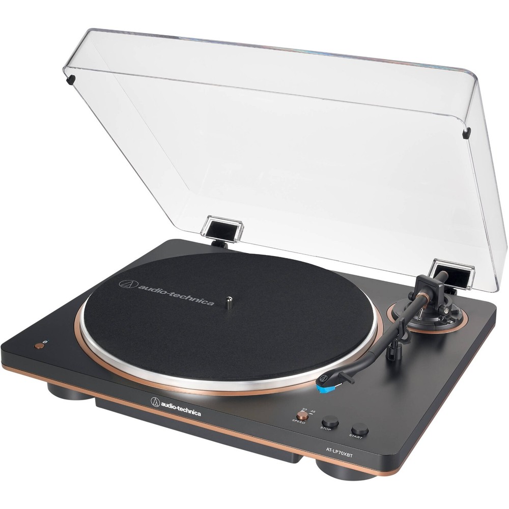 Audio-Technica Fully Automatic Belt-Drive Turntable (Black/Bronze)