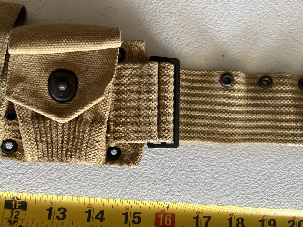 WWI Mills 1915 U.S. Army Ammo Belt