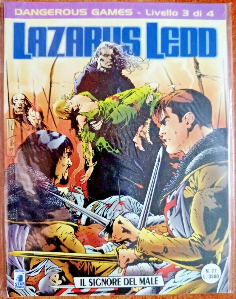 LAZARUS LEDD, BONELLI EDITOR COMIC-N.77-REF.N.7238-NEW/PERFECT