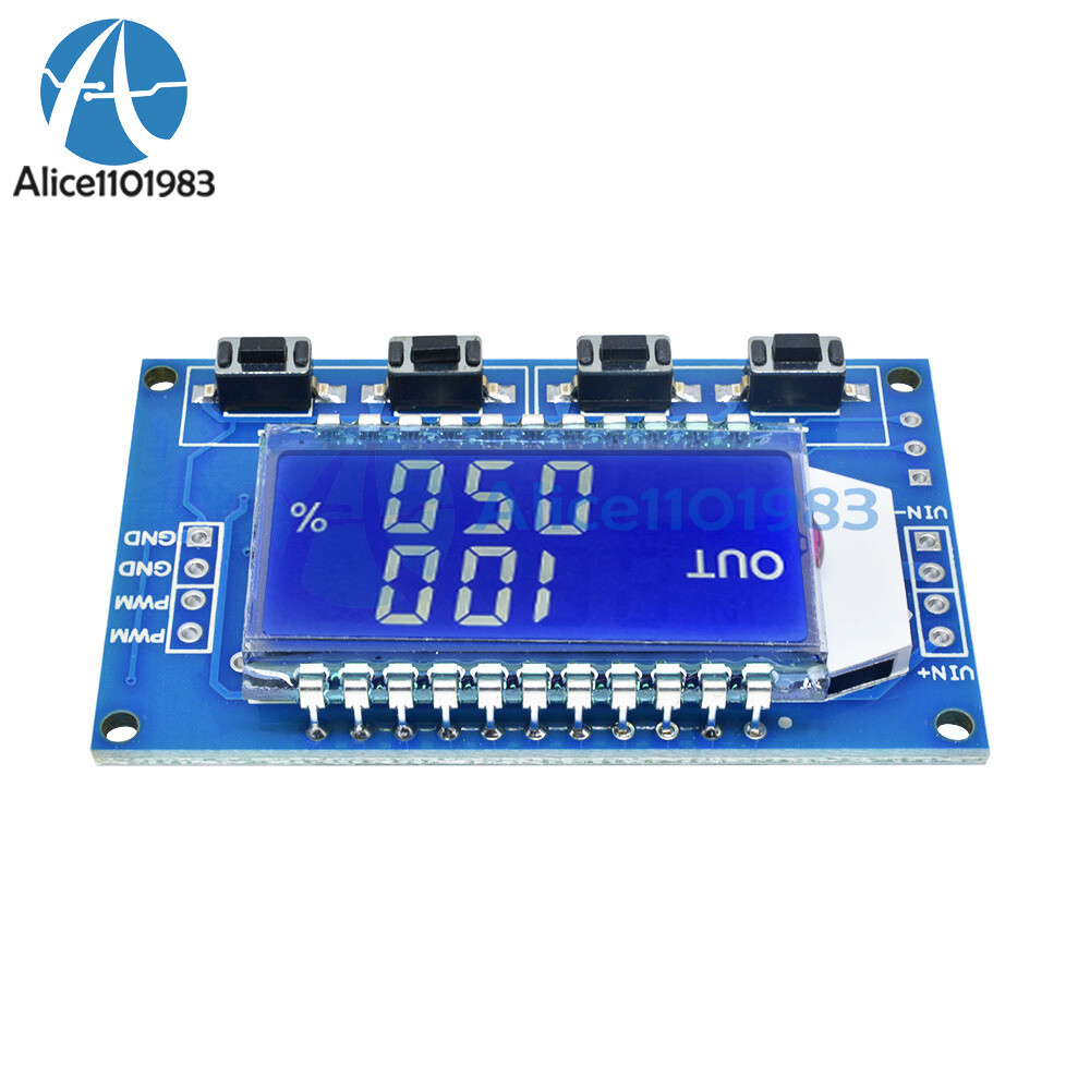 Adjustable PWM Pulse Frequency Duty Cycle Square Wave Signal Generator Module