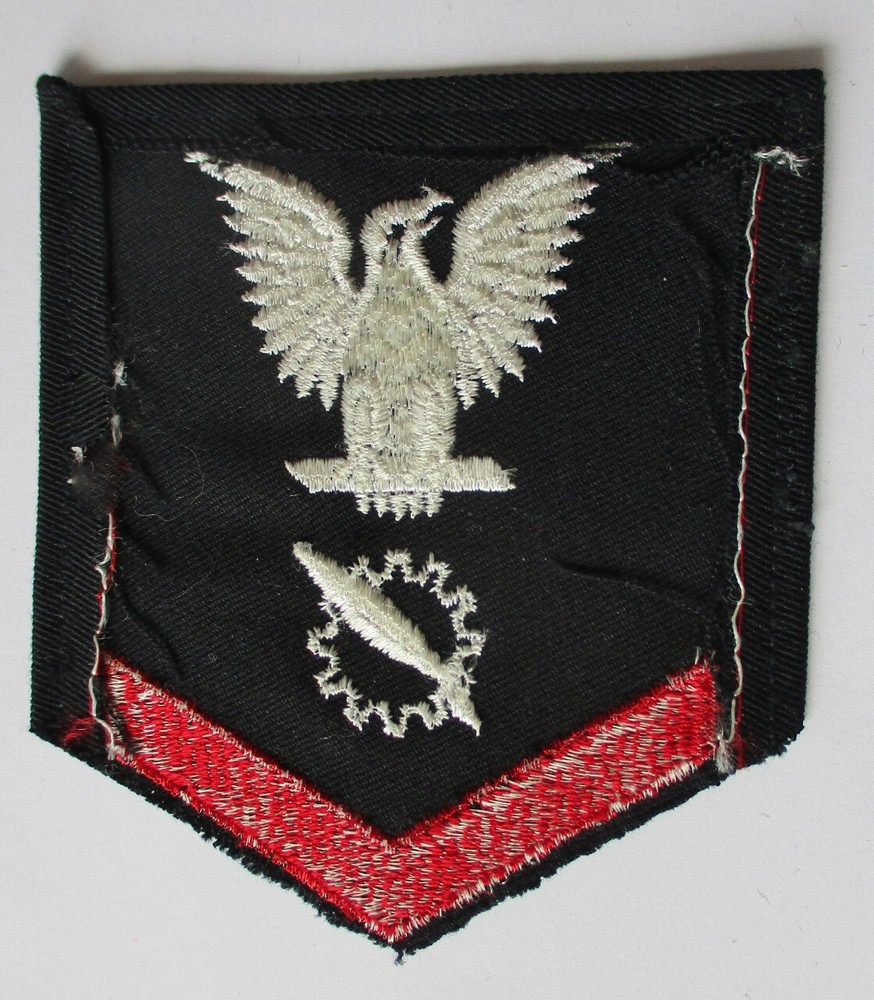 Original US NAVY DATA PROCESSING TECH PETTY OFFICER 3rd Class Rate PATCH