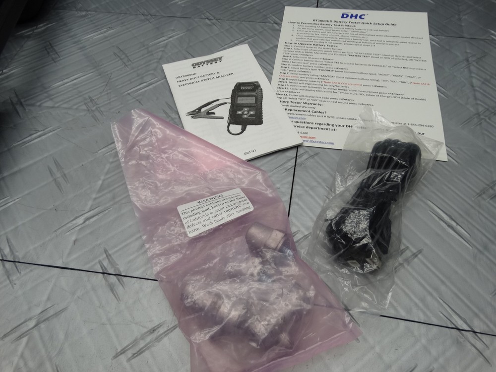 Odyssey Battery OBT2000HD Battery and Electrical System Analyzer w/ Printer