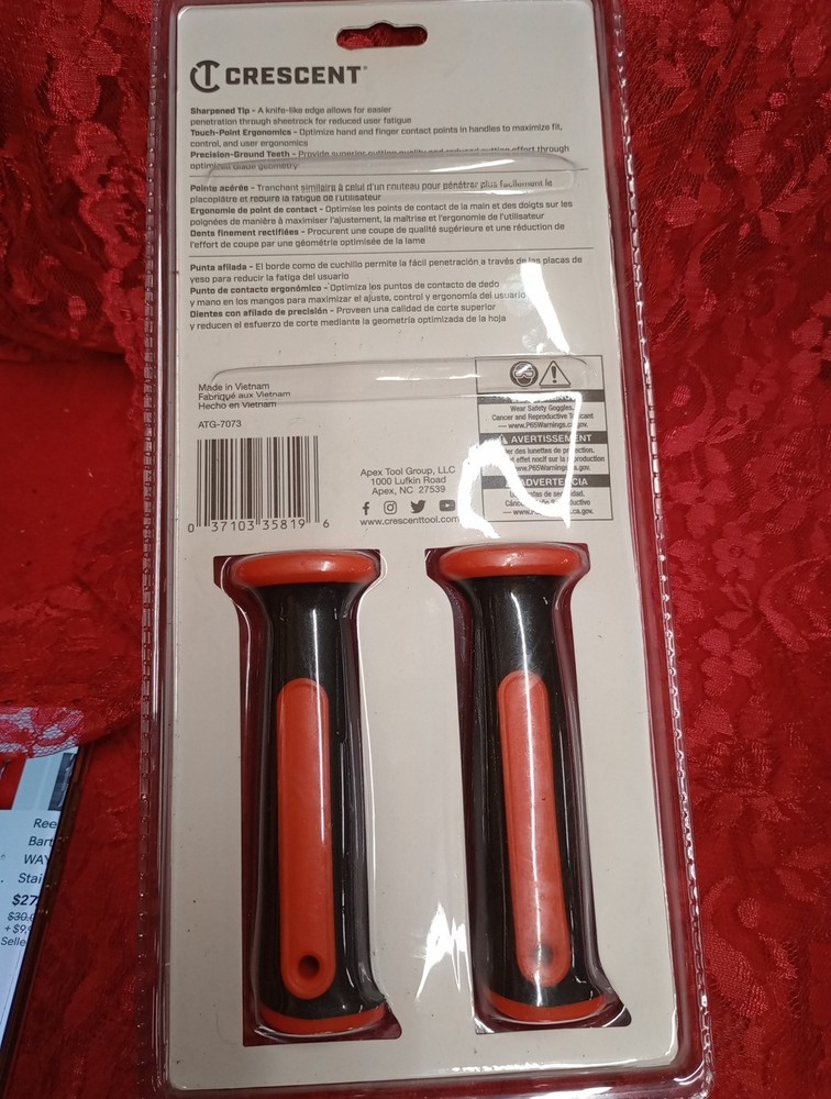 2 Pack! Crescent 6" Drywall Jab Saw Set w/ Sharpened Tip - CTJSAWSET2