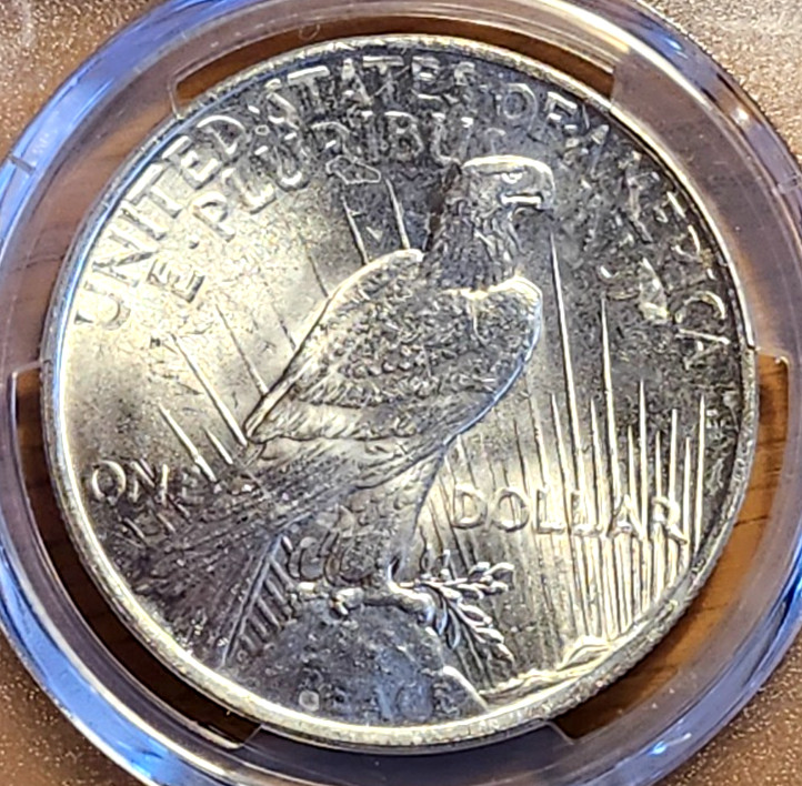 1922 P PCGS MS64 PEACE 90% SILVER #1