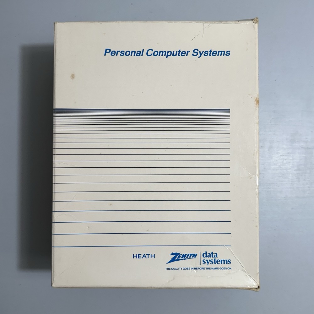 Zenith Data Systems Heath Computer Microsoft PASCAL Compiler MS-DOS Software
