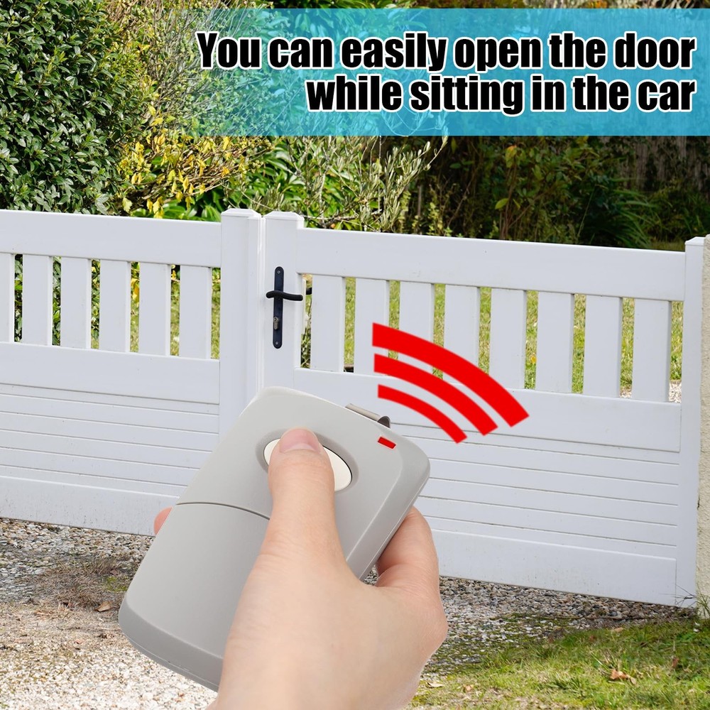 2 Pcs 1 Channel Gate Opener Remote Compatible with Multi Code 3089 308911 Lin...