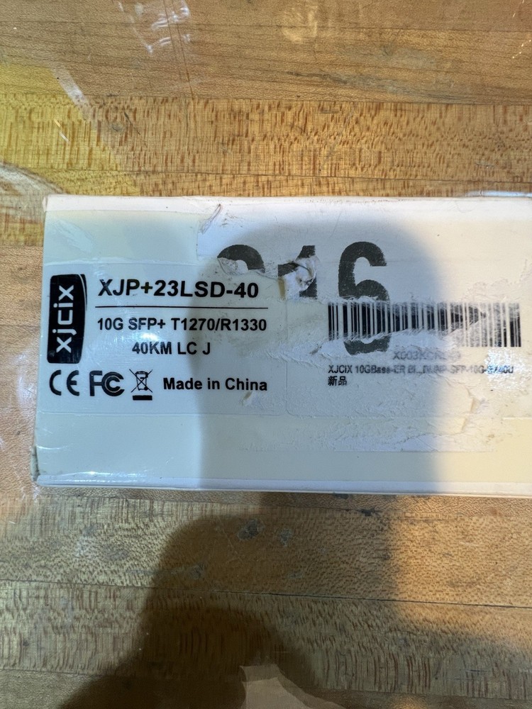 10GBase SFP+ Optical Transceiver SMF 40KM Optical Module DDM LC Dup...