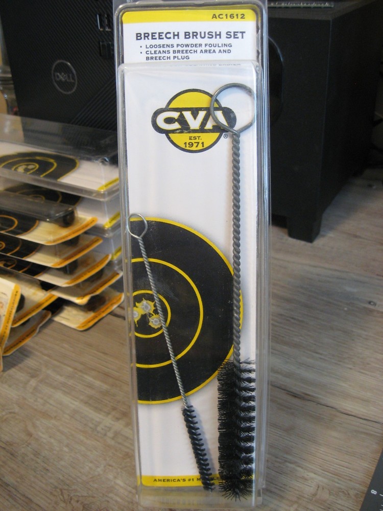 CVA Muzzleloader Breech Brush Cleaning Set - AC1612 - 2 Piece Set