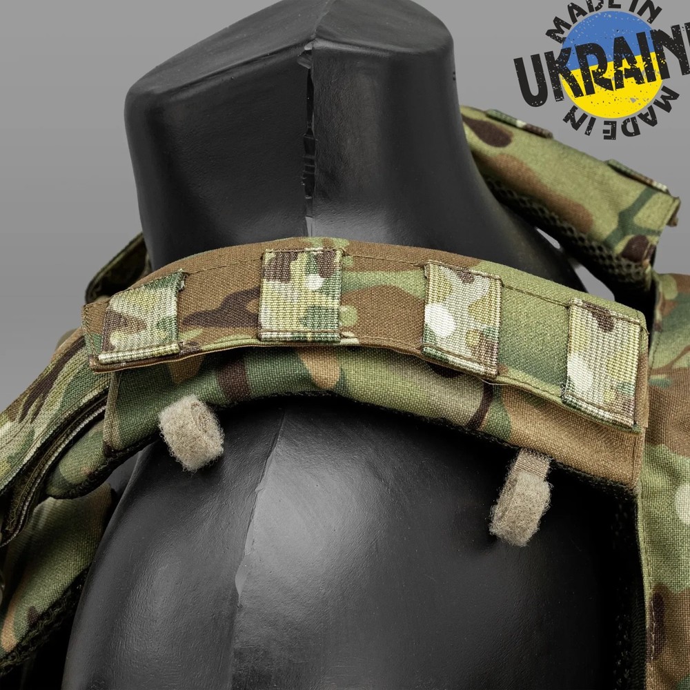 Ukrainian Plate Carrier STALKER Model 6 Multicam Quick Release MOLLE Vest