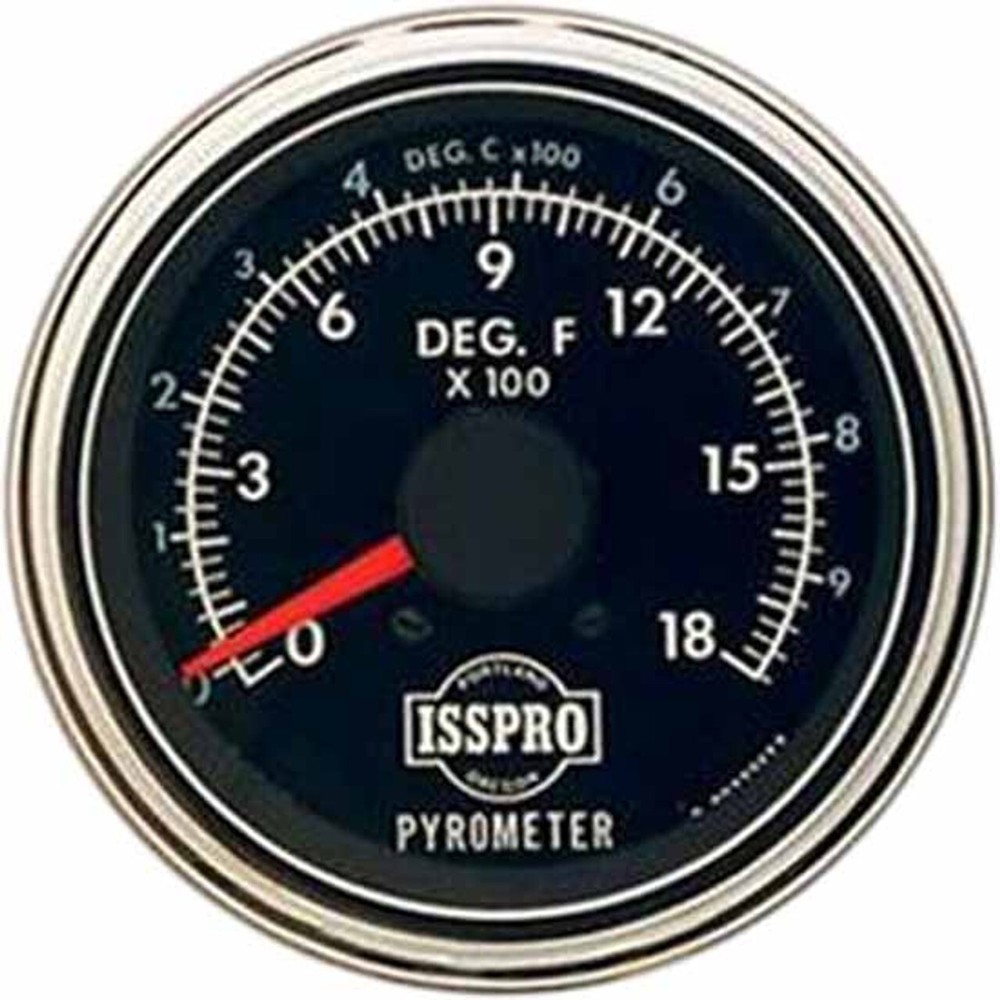 3 Inch Pyrometer Gauge Kit, 0-1800F