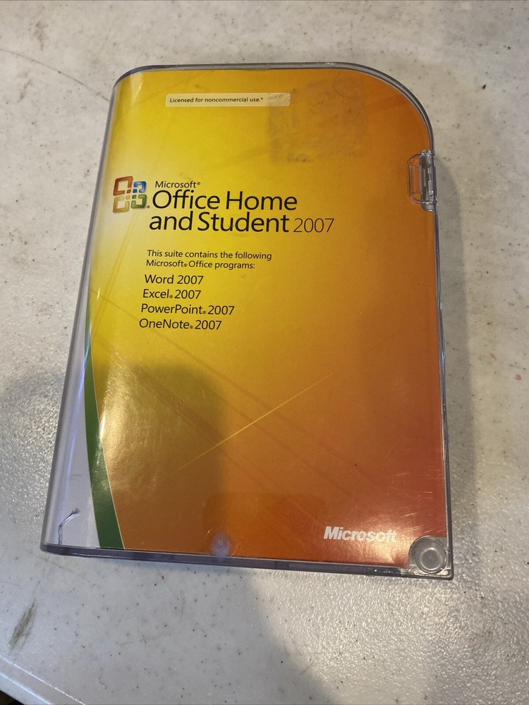 Microsoft Office Home & Student 2007 w/Product Key