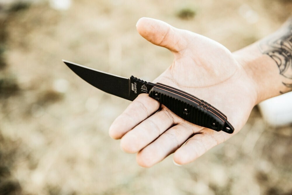 Tops Unzipper Fixed Blade Knives