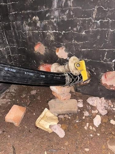 Cable Pulling Grip Mesh, Double Head Wire Puller for Light & Heavy Cables 50-63m