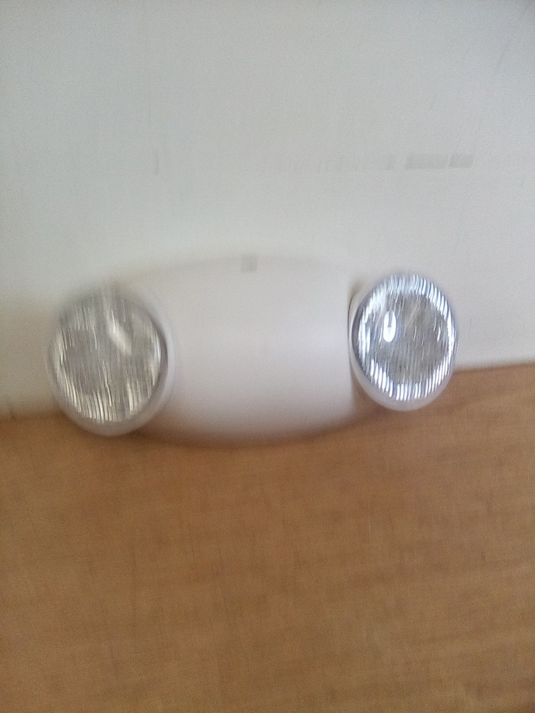 Emergency Exit LED Lighting Fixture With Two Heads