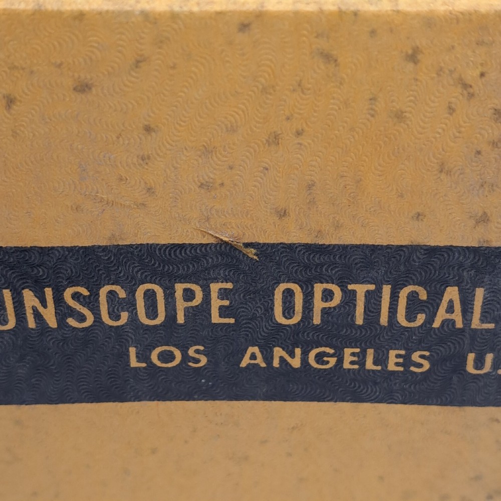 AS/IS EMPTY Vintage Sunscope Binoculars BOX Replacement