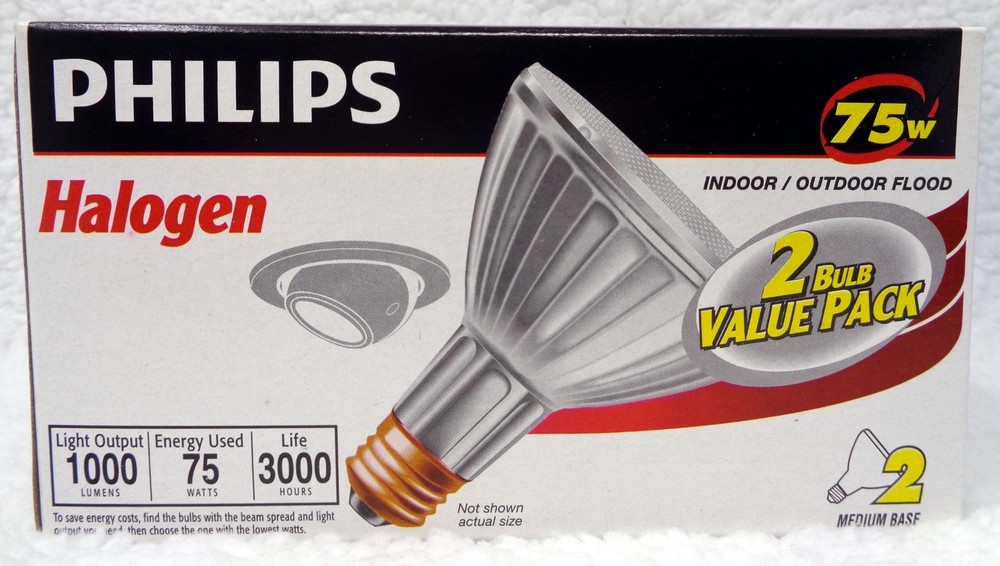 PHILIPS PAR30L/HAL/FL25  2-Pack (NEW)