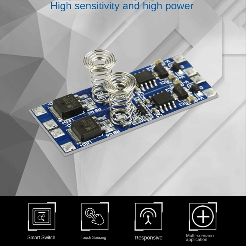 1 Piece Intelligent LED Light Dimmer Capacitive Sensor Module 5V-24V 8A Z5P8