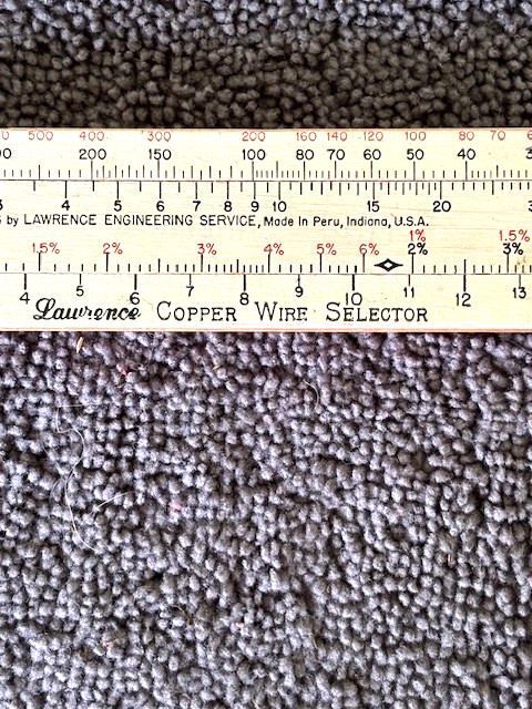1946 LAWRENCE ENGINEERING Copper Wire Selector Voltage Drop 8-L Slide Rule