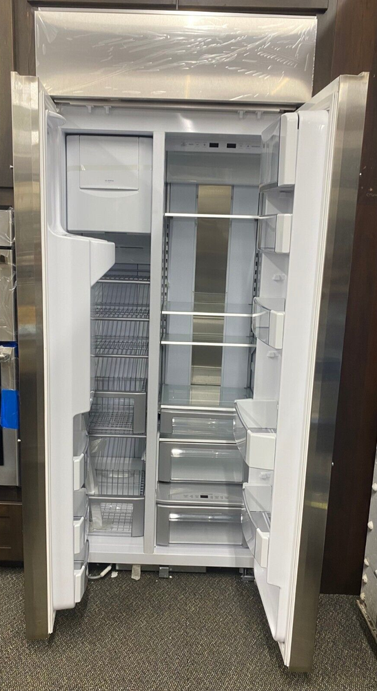 Monogram ZISS360DNSS 36" Counter Depth Built-In Side by Side Refrigerator