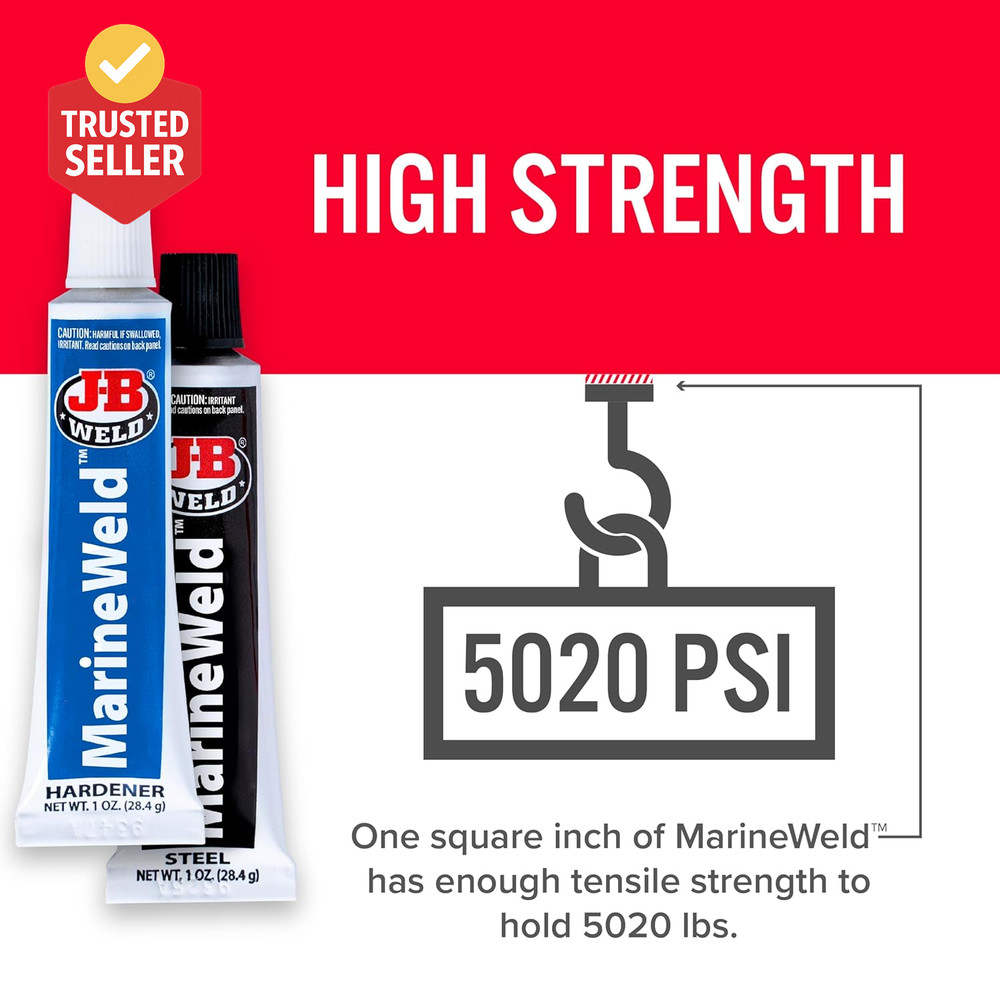 8272 Marineweld Marine Epoxy - 2 Oz.