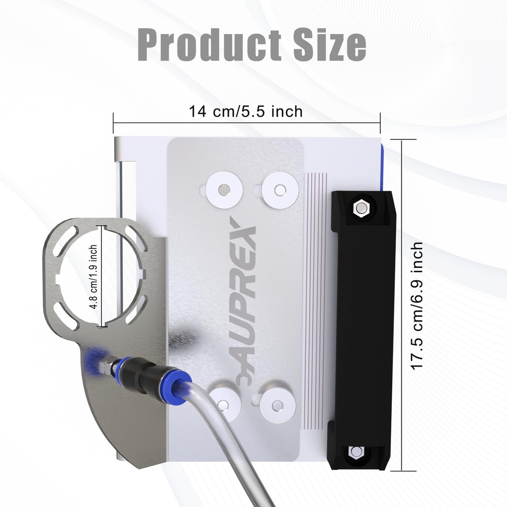 45 Degree Tile Chamfering Tool, Angle Grinder Stand for 45° Silver