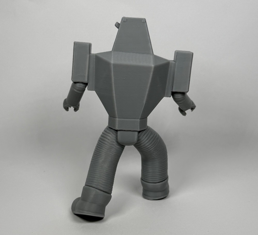 Target Earth (1954) Paintable Toy Robot
