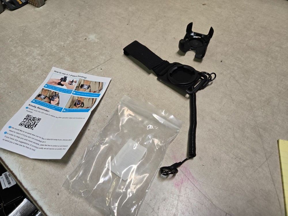 Backpack Strap Mount 2" For Garmin GPS Units Backpack Tether US SELLER