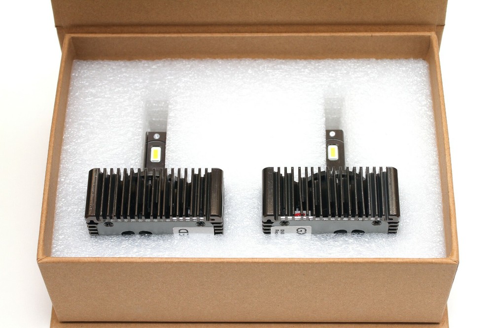 2x D5S LED 6000K White Bulbs 35W 3000lm Upgrade 40% More Powerful Replacement