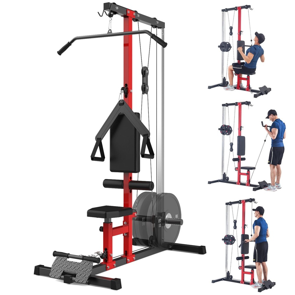 LAT Power Cable Machine LAT Pulldown Machine Training w/High/Low Pulley Station