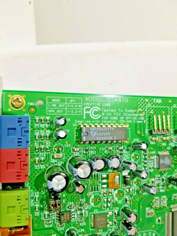 CREATIVE LABS CT4810 PCI AUDIO CARD