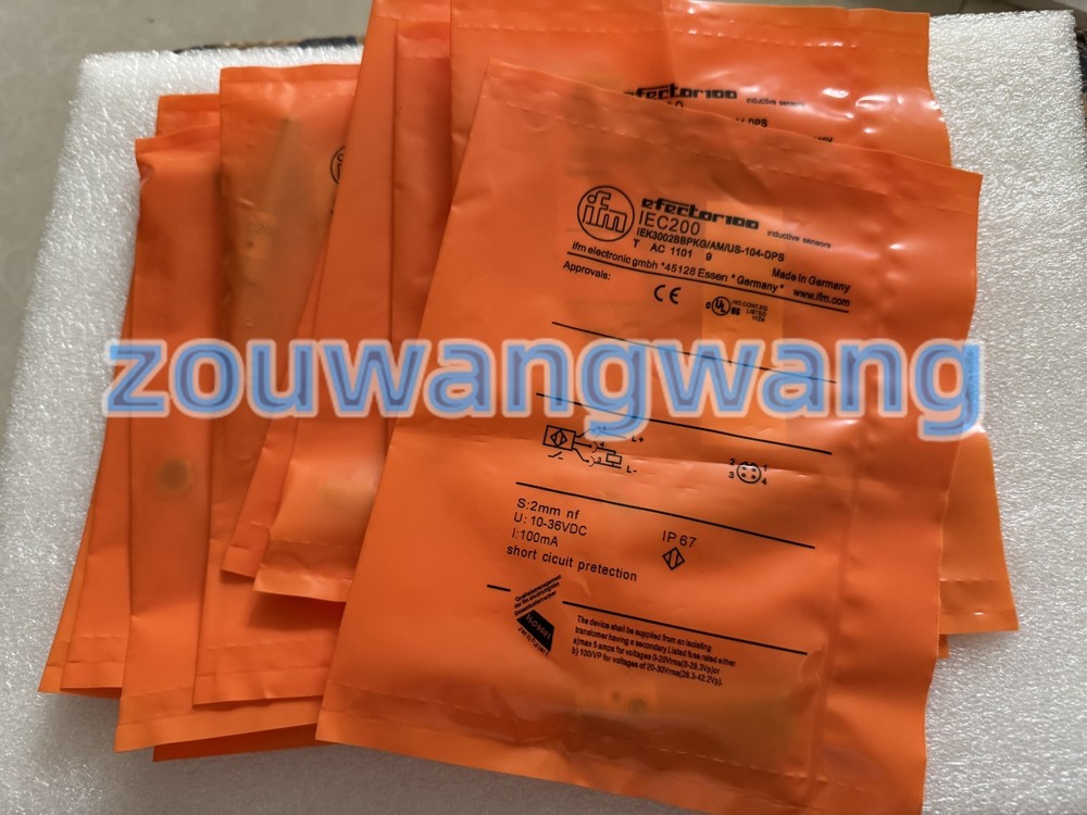 1PCS New IFM IEC200 IEK3002BBPKG/AM/US-104-DPS Sensor&Proximity Switch