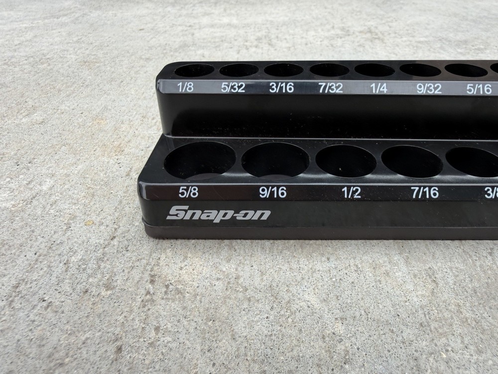 Snap On Tools SAE Socket Tray Magnetic Organizer 1/4” Drive Snap-On