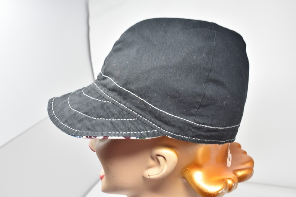 Handmade Welder’s Cap License Plate Patchwork Cotton Welding Helmet Cap