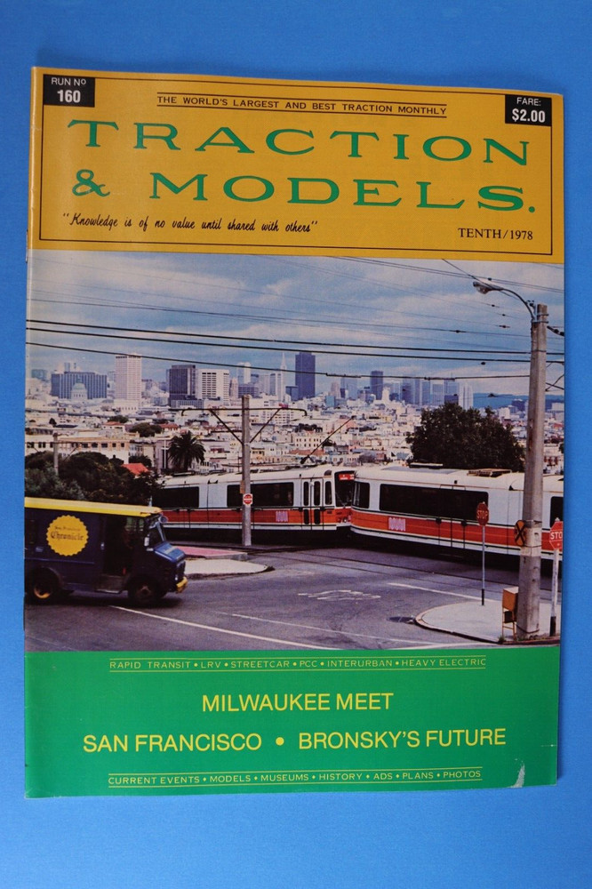 1978 Traction & Models Vintage Magazine 11 Issues Missing December