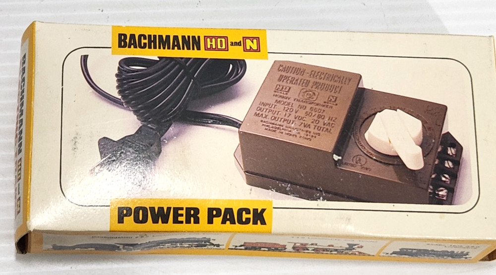 Bachmann Hobby Transformer Model 6607 HO & N Scale Train Control Pack