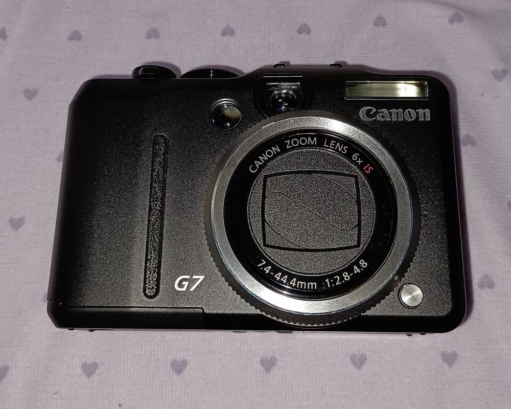 Canon PowerShot G7 Digital Camera Tested Good Condition Compact Camera