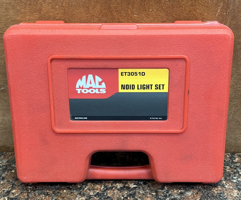 Mac Tools ET3051D Noid LIte Set in original case b-4