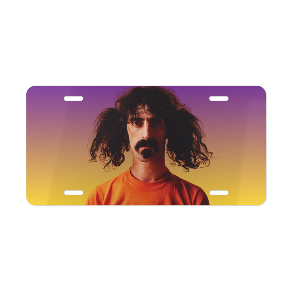 Frank Zappa License Plate