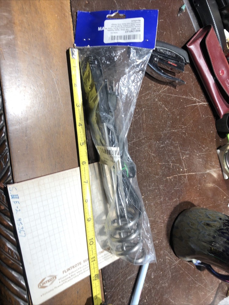 1000W-110V Immersion Water Heater-10in Electric Water Heater, Portable Submer...