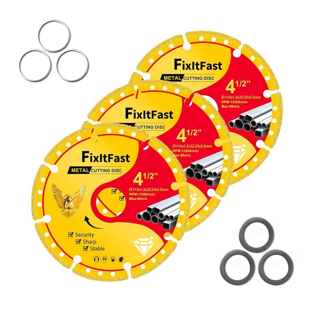 4.5" Diamond Cut Off Wheel for Angle Grinder