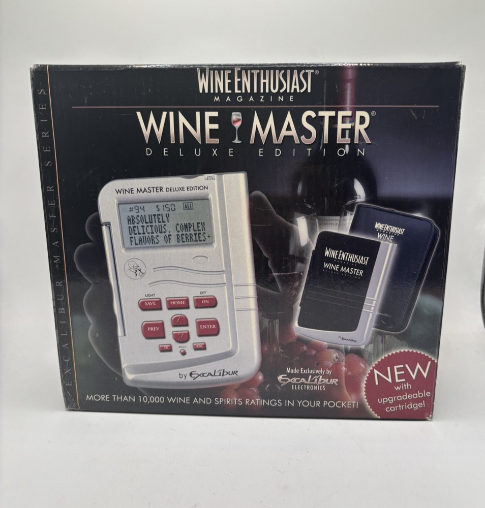 Wine Enthusiast Wine Master Deluxe Edition Excalibur Electronics