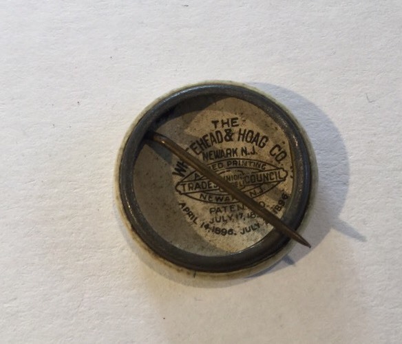 Vintage Tobacco Advertising Pinback Button