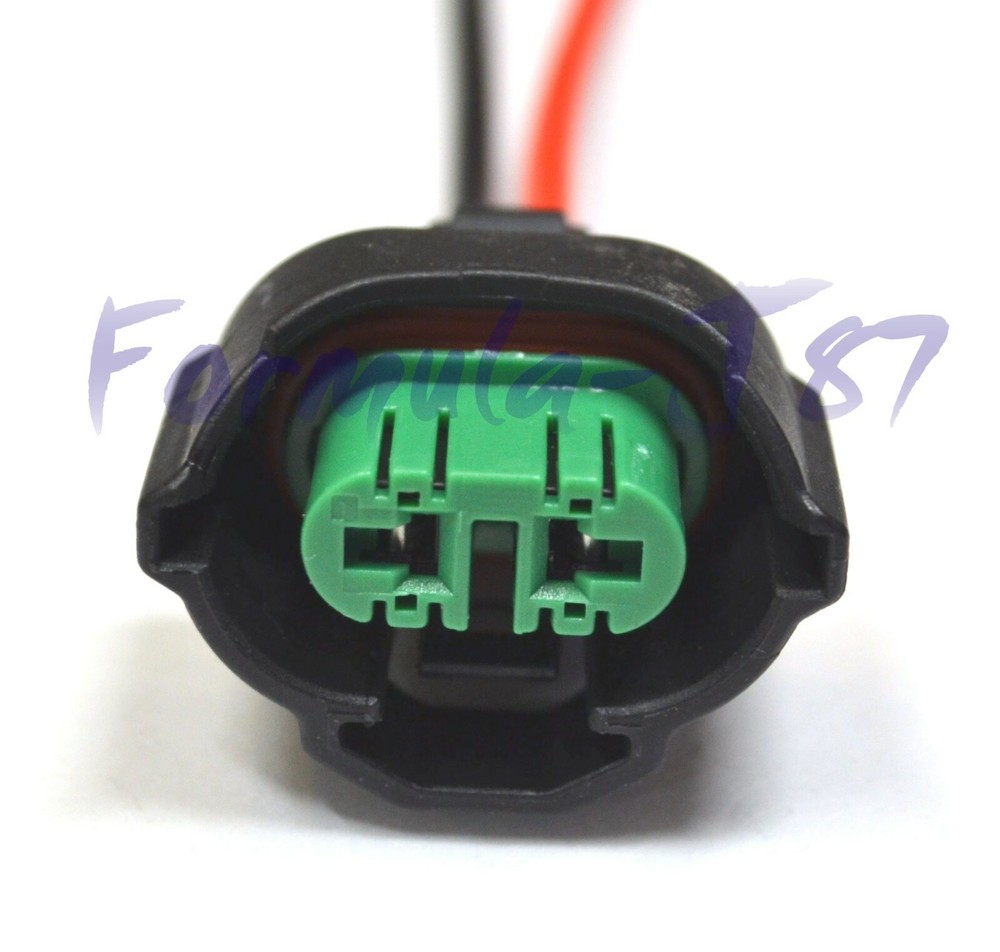 Extension Wire P C H11 Two Harness Head Light Bulb Low Beam Replace Connector