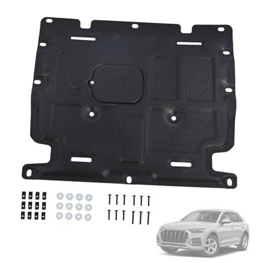 Front Engine Case Guards Splash Shield Compatible with Audi Q5 2018 2019 2020
