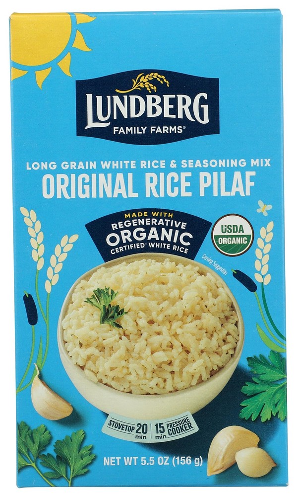 LUNDBERG RICE WHT PILAF ENTREE 5.5 OZ