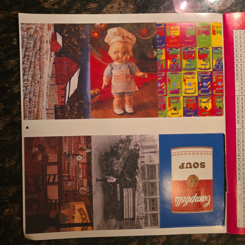 1993 Campbell Kid Calendar- NICE!