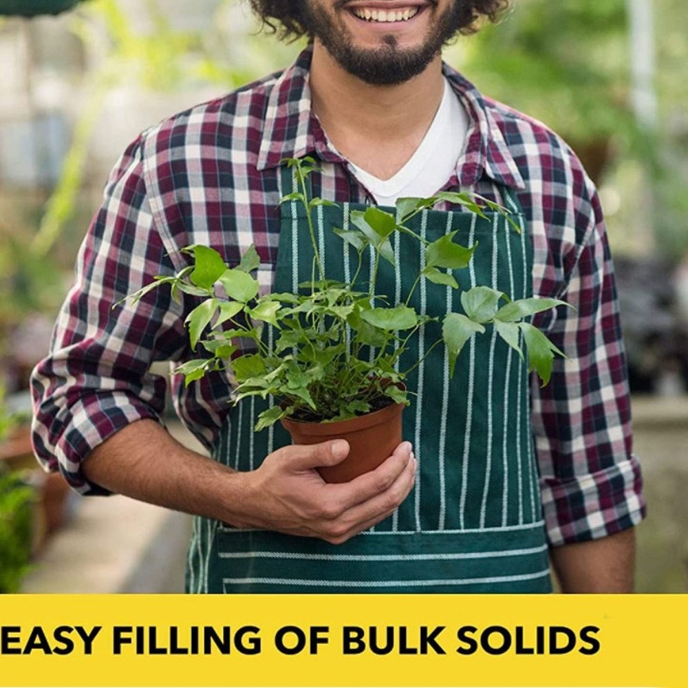 Handheld Fertilizer Spreader, Thick Plastic Material with Sturdy Structure, L...